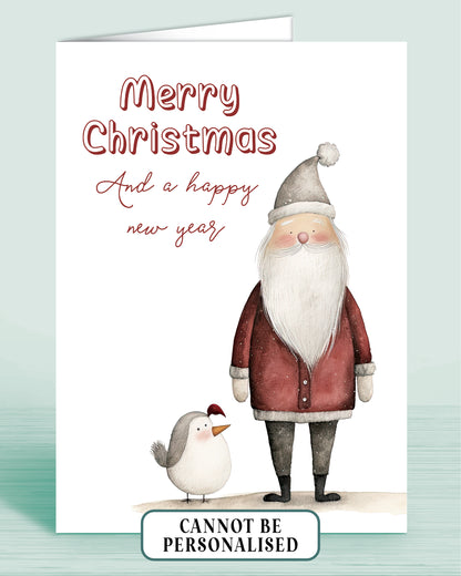 Whimsical Santa Fun Christmas Card Pack of 12, Designs, picture shows: 1 of 12 | Oliver Rose Designs