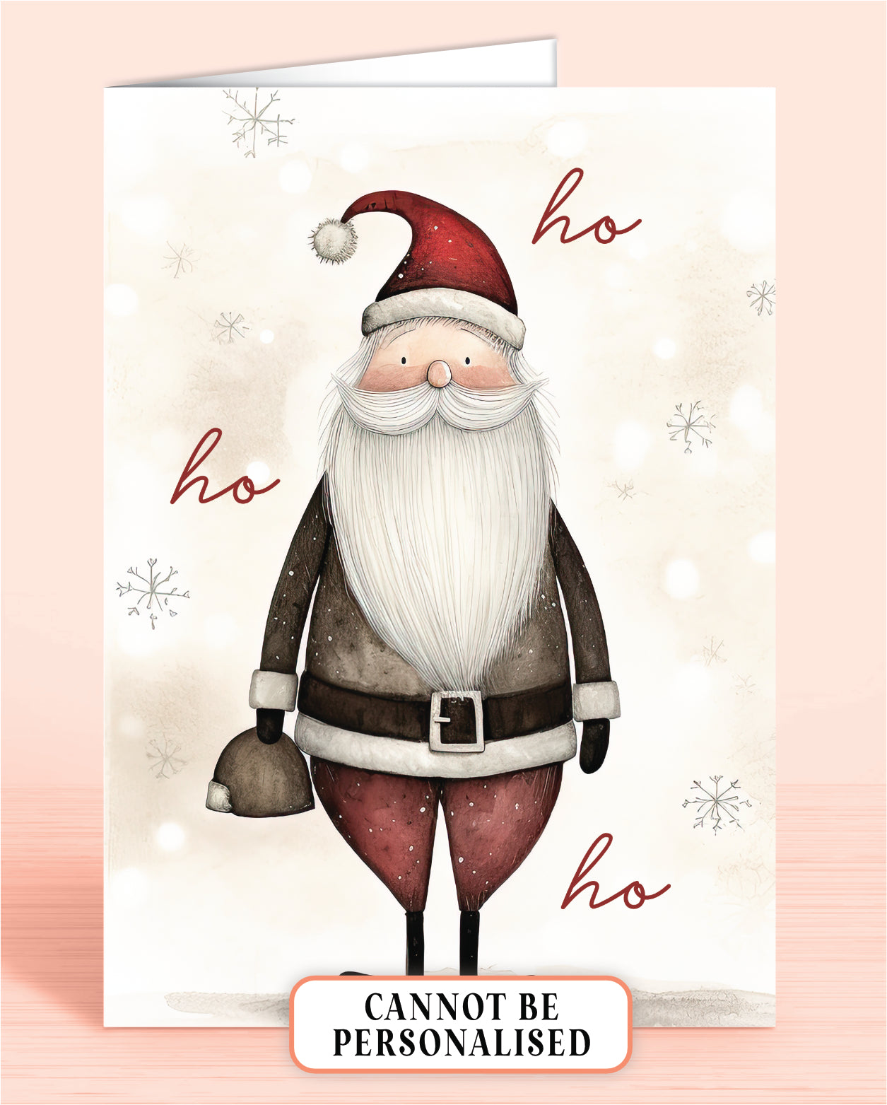 Whimsical Santa Fun Christmas Card Pack of 12, Designs, picture shows: 5 of 12 | Oliver Rose Designs